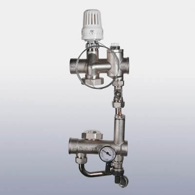 Valtec Valmix 200 мм, 130 мм Насосно-смесительный узел для теплого пола