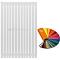 Arbiola Mono H 1250-60-13 секции цветной вертикальный радиатор c боковым подключением