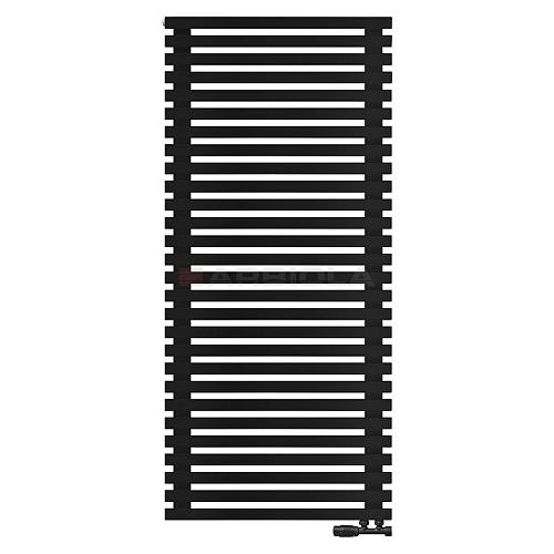 Arbiola Ritmo Gorizont V 750-40-28 секций чёрный горизонтальный радиатор c нижним подключением