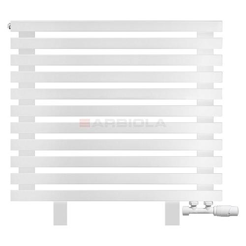 Arbiola Gorizont Ritmo VZ 1000-40-11 секций белый горизонтальный радиатор c нижним подключением (на ножках)