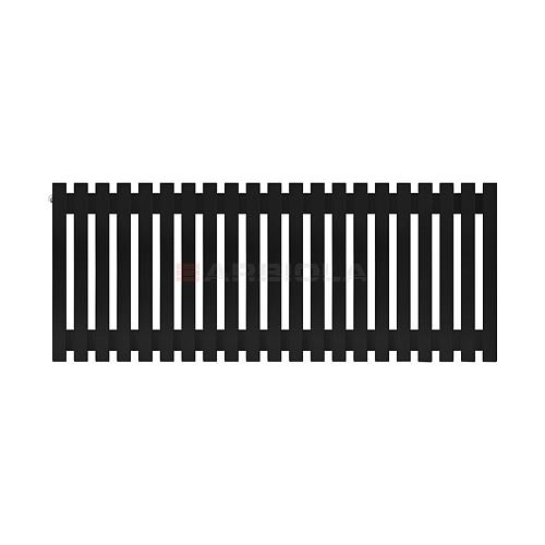 Arbiola Ritmo H 600-40-21 секции черный вертикальный радиатор c боковым подключением