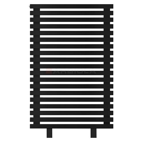 Arbiola Gorizont Ritmo HZ 750-40-19 секций чёрный горизонтальный  радиатор c боковым подключением (на ножках)