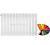 Arbiola Liner H 600-36-12 секции цветной вертикальный радиатор c боковым подключением