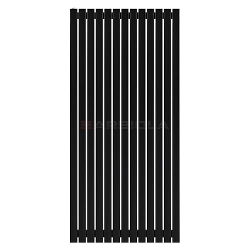 Arbiola Mono H 1750-60-13 секции черный вертикальный радиатор c боковым подключением