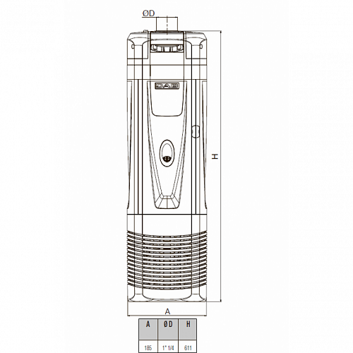 Dab DTRON2 X 35/90 Погружной колодезный насос