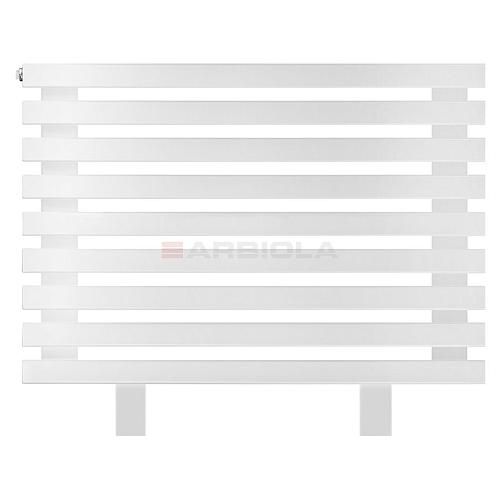 Arbiola Gorizont Ritmo HZ 1000-40-09 секций белый горизонтальный  радиатор c боковым подключением (на ножках)