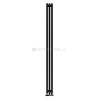 Arbiola Ritmo V 2200-40-03 секции черный вертикальный радиатор c нижним подключением