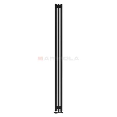 Arbiola Ritmo V 2200-40-03 секции черный вертикальный радиатор c нижним подключением