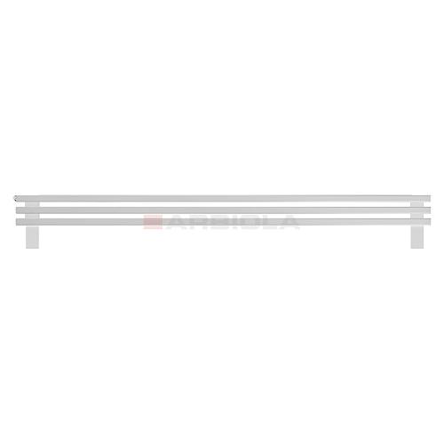 Arbiola Gorizont Compact HZ 1750-63-03 секции белый горизонтальный радиатор c боковым подключением с ножками