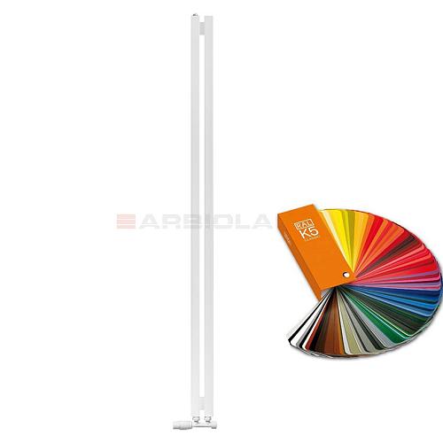Arbiola Ritmo V 1750-40-02 секции цветной вертикальный радиатор c нижним подключением