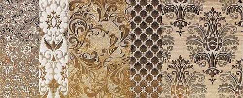 Impronta Shine Batik Oro Dec.C 24x59 см Декор