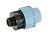 Unipum D25x3/4" переход н/р фитинг для труб ПНД