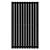 Arbiola Mono H 1750-60-16 секции черный вертикальный радиатор c боковым подключением
