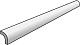 Settecento Sketches Quarter Round Bright White 1,2x20 см Бордюр