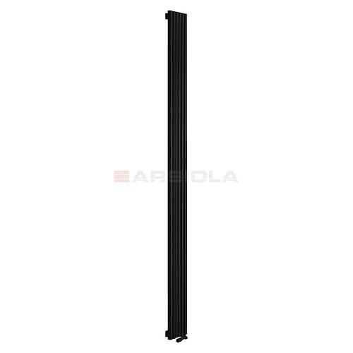 Arbiola Ritmo V 2200-40-15 секции черный вертикальный радиатор c нижним подключением