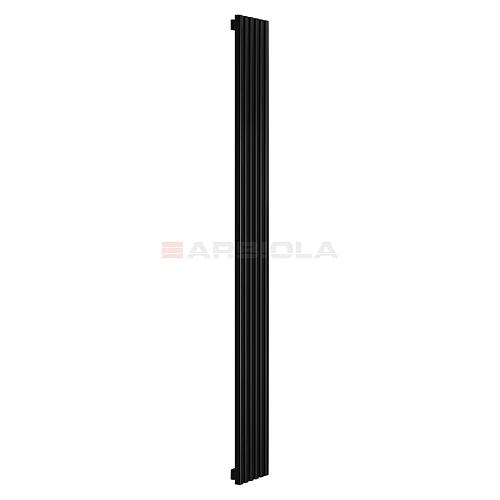  Arbiola Ritmo H 1800-40-16 секции черный вертикальный радиатор c боковым подключением