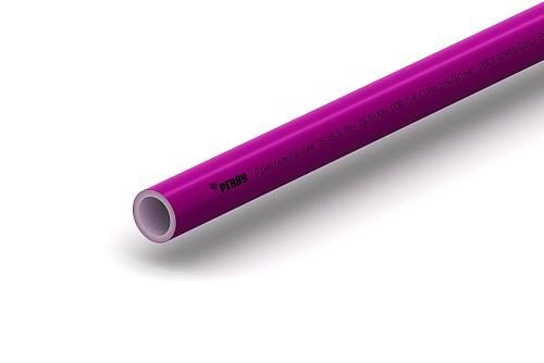 Труба РЕХАУ Pink из сшитого полиэтилена 25х3,5 мм., бухта 50 м., арт. 11360623050