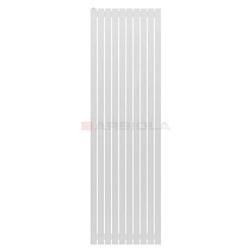 Arbiola Mono H 2200-60-10 секции белый вертикальный радиатор c боковым подключением
