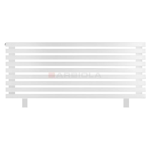 Arbiola Gorizont Ritmo HZ 1200-40-09 секций белый горизонтальный  радиатор c боковым подключением (на ножках)