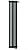 Zehnder Charleston Completto 2180/06 V001 1/2" RAL 9017 matt/9217 нижнее подключение черный матовый