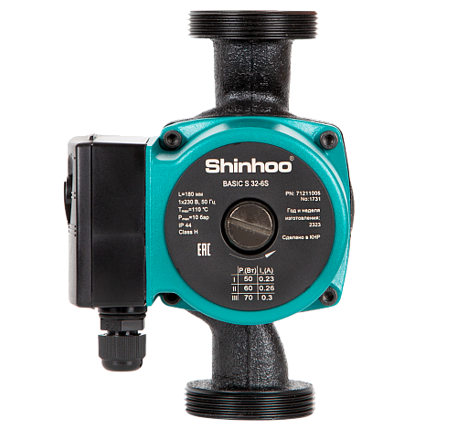 SHINHOO BASIC S 32-4S 180 1x230V Циркуляционный насос