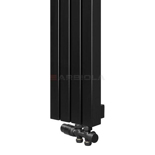 Arbiola Mono V 2200-60-05 секции черный вертикальный радиатор c нижним подключением