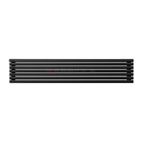 Arbiola Gorizont Iris H 1800-42-07 секции черный горизонтальный радиатор c боковым подключением