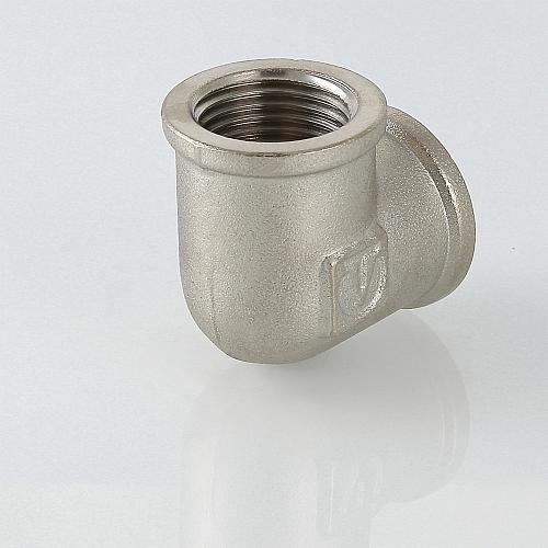 Valtec 1 1/2" Угольник угловой латунный никелированный