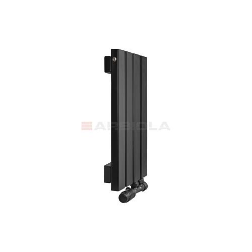 Arbiola Liner V 600-36-36 секции черный вертикальный радиатор c нижним подключением