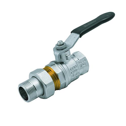 Elsen Кран шаровой, Strong T, НВ 1 1/4", ручка - рычаг, с накидной гайкой