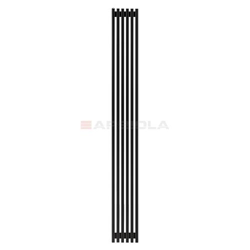 Arbiola Compact H 2500-63-06 секции черный вертикальный радиатор c боковым подключением