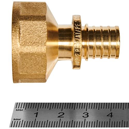 ROMMER Переходник с внутренней резьбой 16xG3/4 для трубы из сшитого полиэтилена аксиальный