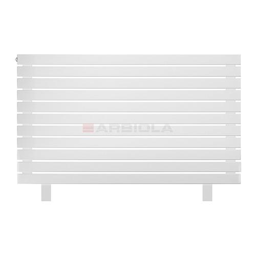 Arbiola Gorizont Liner HZ 1200-36-11 секции белый горизонтальный радиатор c боковым подключением с ножками