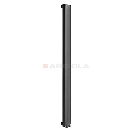 Arbiola Compact V 2500-63-10 секции черный вертикальный радиатор c нижним подключением