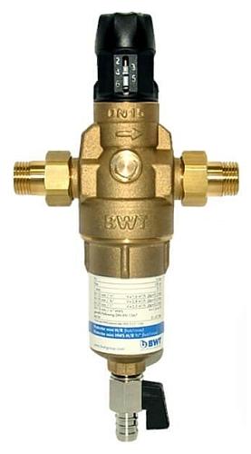 BWT Protector mini H/R HWS ½" Фильтр механической очистки воды с редуктором давления 