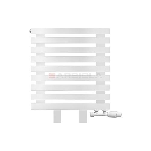 Arbiola Gorizont Ritmo VZ 500-40-09 секций белый горизонтальный  радиатор c нижним подключением (на ножках)