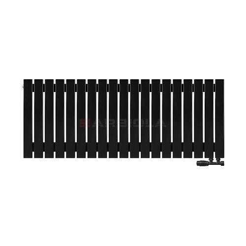 Arbiola Mono V 500-60-19 секции черный вертикальный радиатор c нижним подключением