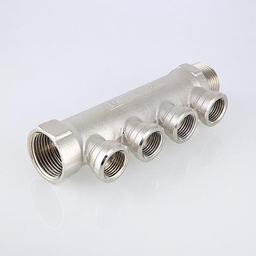 Valtec 3/4", 2 х 1/2" Коллектор 2 вых. с внутренней резьбой