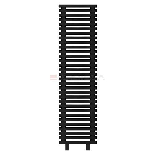 Arbiola Gorizont Ritmo HZ 500-40-31 секция чёрный горизонтальный  радиатор c боковым подключением (на ножках)