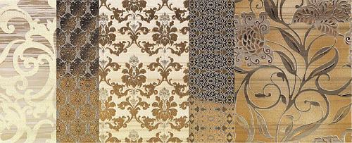 Impronta Shine Batik Oro Dec.B 24x59 см Декор