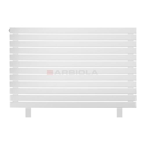 Arbiola Gorizont Liner HZ 1250-36-12 секции белый горизонтальный радиатор c боковым подключением с ножками