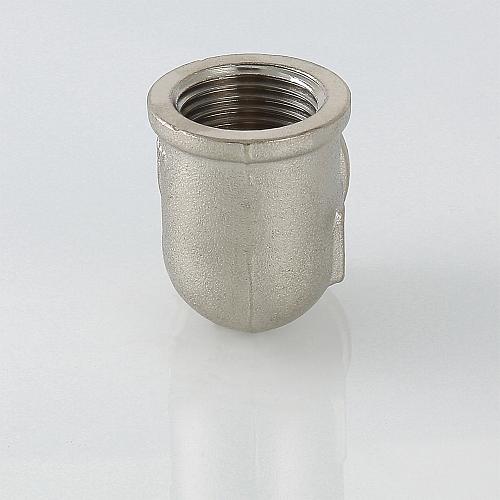 Valtec 3/4" Угольник угловой латунный никелированный