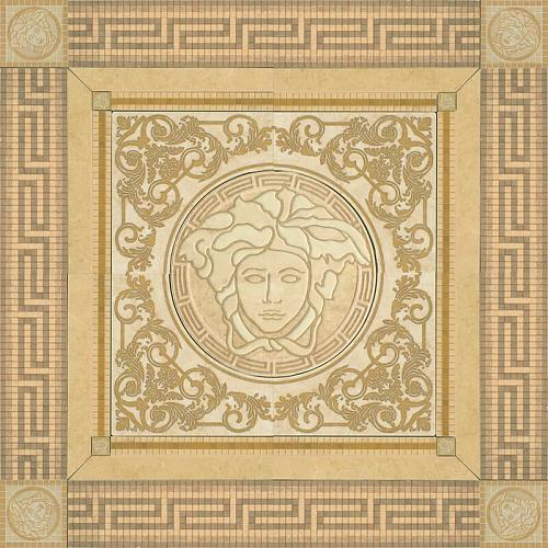 Versace Vanitas Rosone Oro 120x120 см Панно