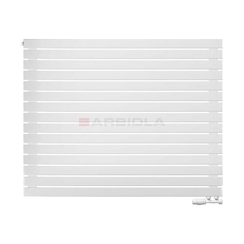 Arbiola Gorizont Liner V 1250-36-15 секции белый горизонтальный радиатор c нижним подключением