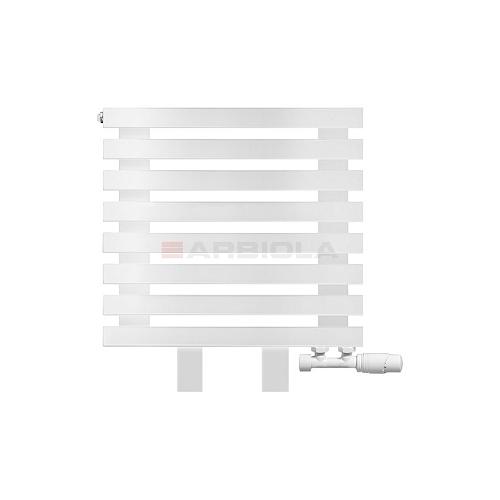Arbiola Gorizont Ritmo VZ 500-40-08 секций белый горизонтальный  радиатор c нижним подключением (на ножках)