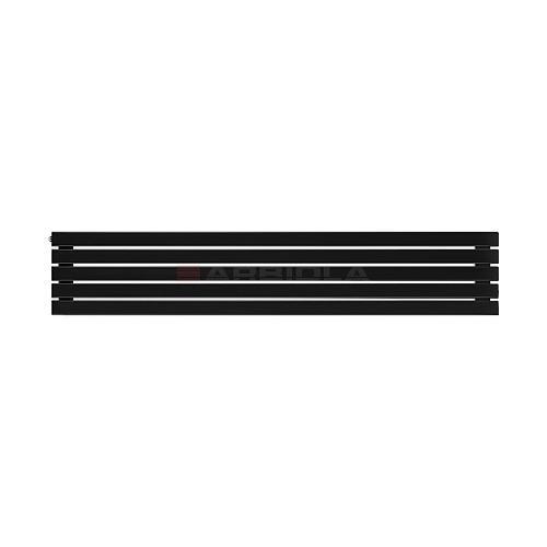 Arbiola Gorizont Liner H 1750-36-05 секции черный горизонтальный радиатор c боковым подключением