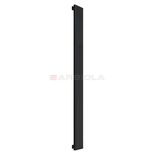 Arbiola Iris 42 H 2500-42-14 секции черный вертикальный радиатор c боковым подключением