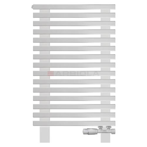 Arbiola Gorizont Compact VZ 600-63-15 секции белый горизонтальный радиатор c нижним подключением с ножками