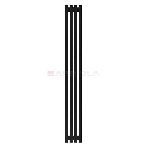  Arbiola Ritmo H 1750-40-04 секции черный вертикальный радиатор c боковым подключением