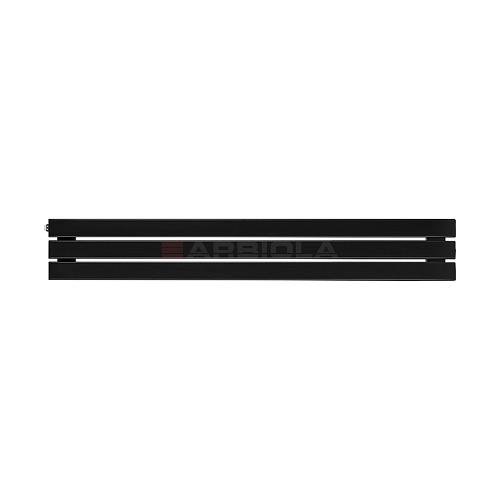 Arbiola Gorizont Liner H 1250-36-03 секции черный горизонтальный радиатор c боковым подключением